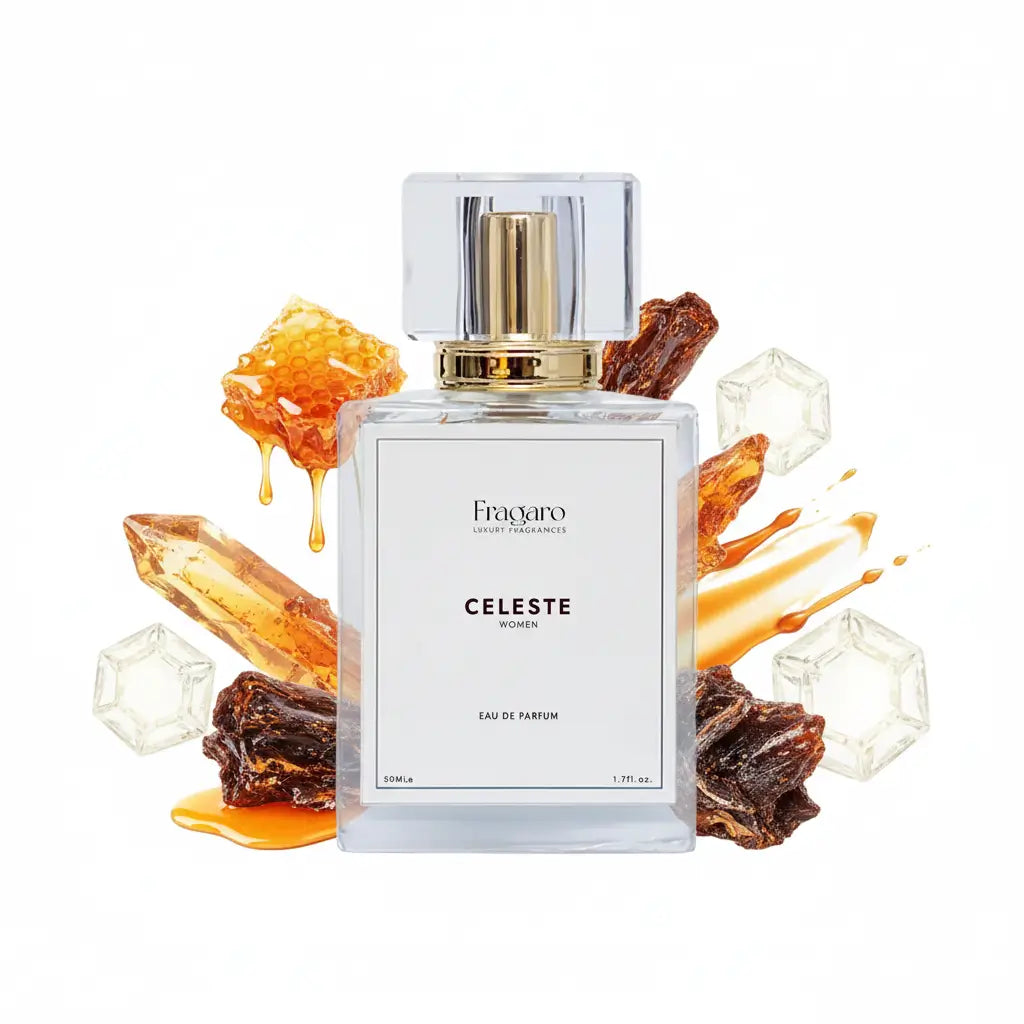 Celeste 50ml women's perfume bottle by Fragaro
