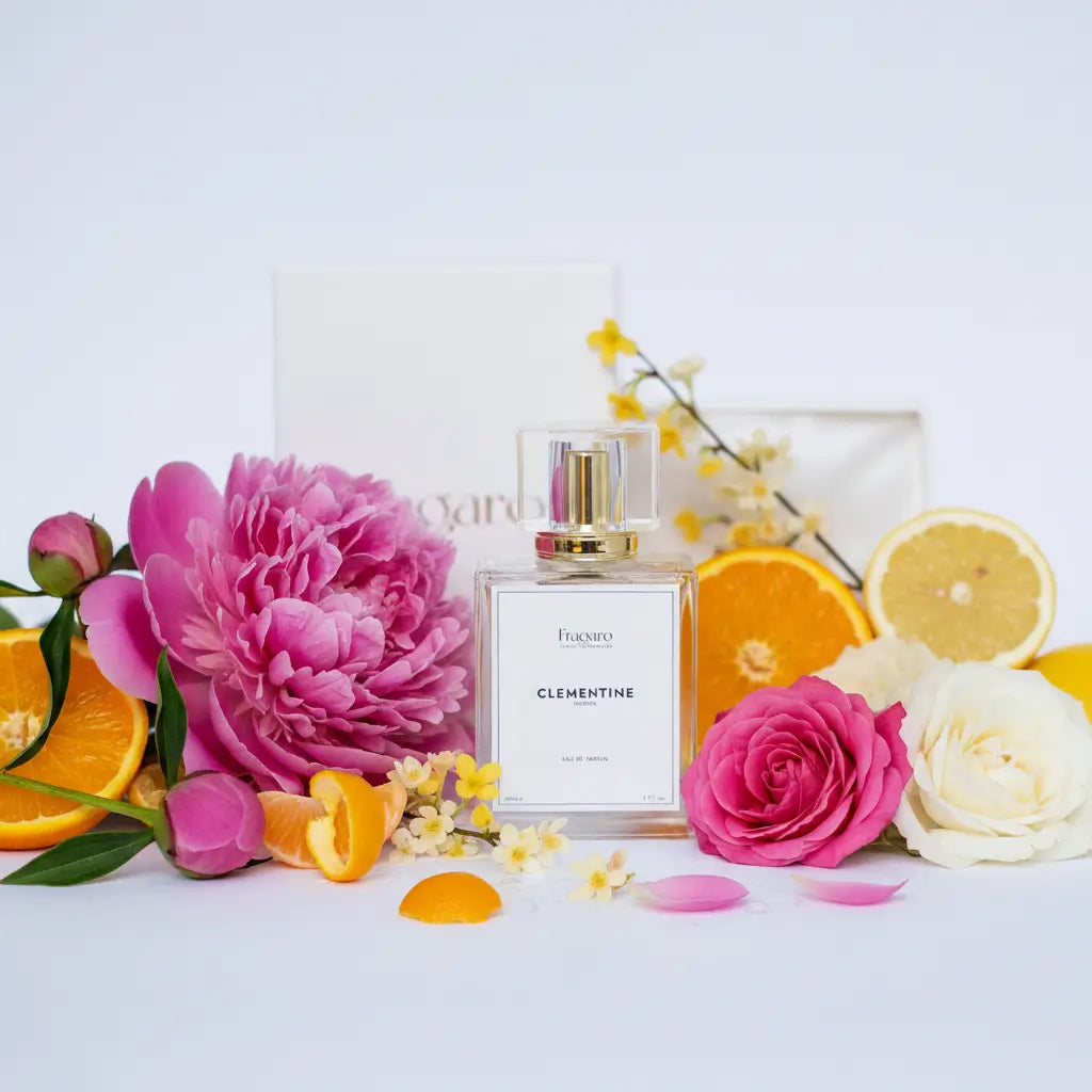 Clementine 50ml women's perfume bottle by Fragaro Ingredients