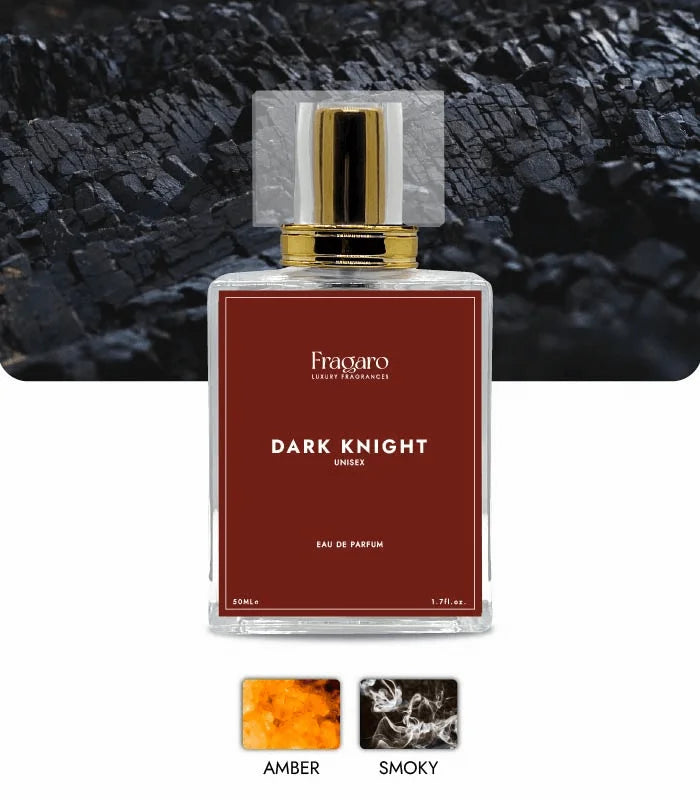 Dark Knight 50ml unisex perfume bottle by Fragaro Accords