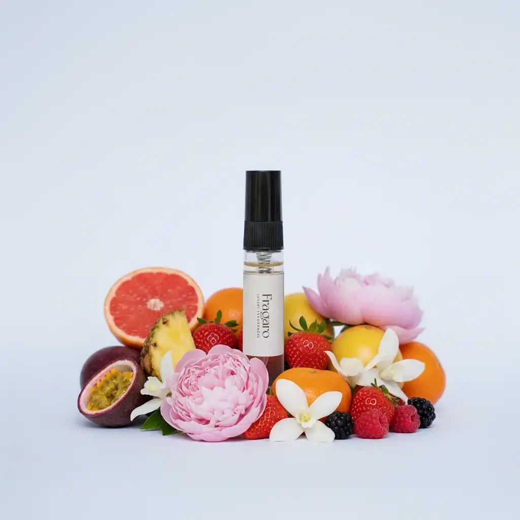 Diva 5ml perfume tester by Fragaro with ingredients