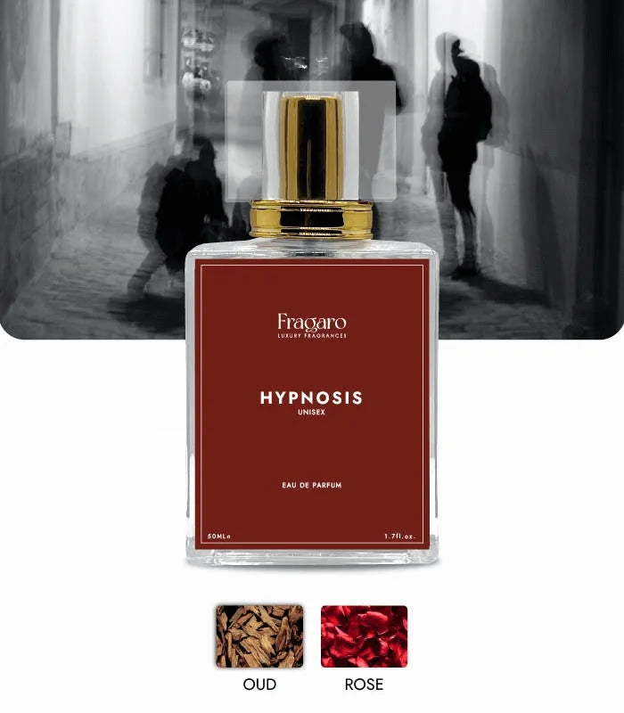 Hypnosis 50ml unisex perfume bottle by Fragaro Accords