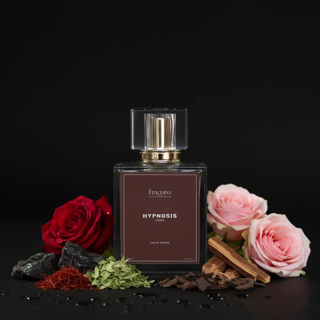 Hypnosis 50ml unisex perfume bottle by Fragaro ingredients
