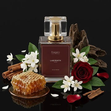 Labyrinth 50ml unisex perfume bottle by Fragaro with ingredients