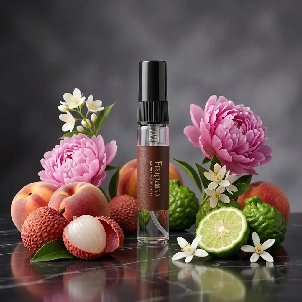 Nuit de Fleur 5ml perfume tester by Fragaro with ingredients
