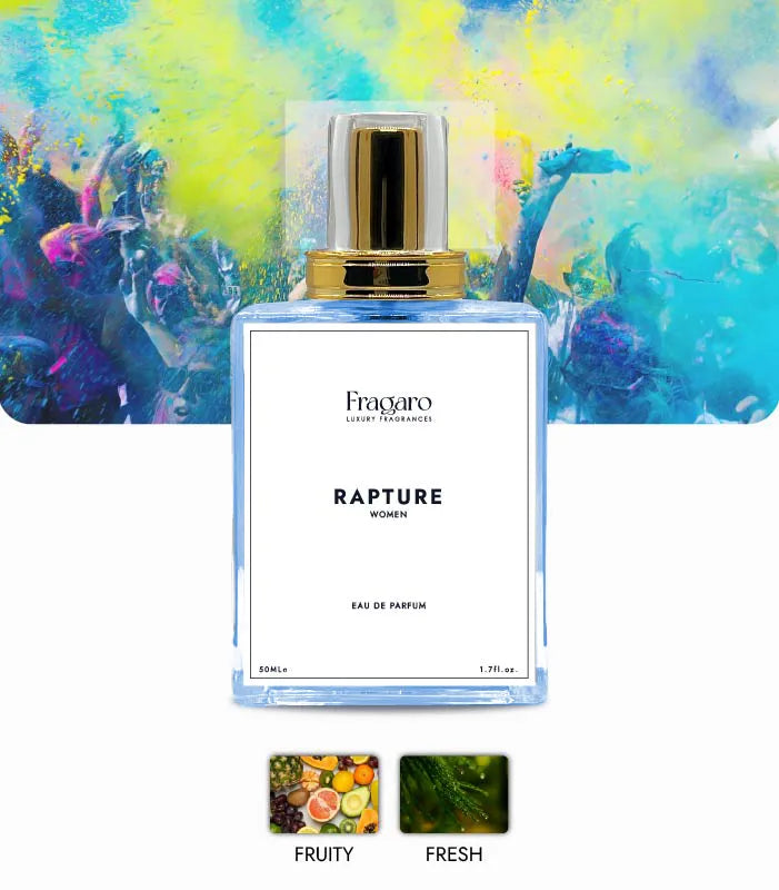 Rapture 50ml women's perfume bottle by Fragaro Accords