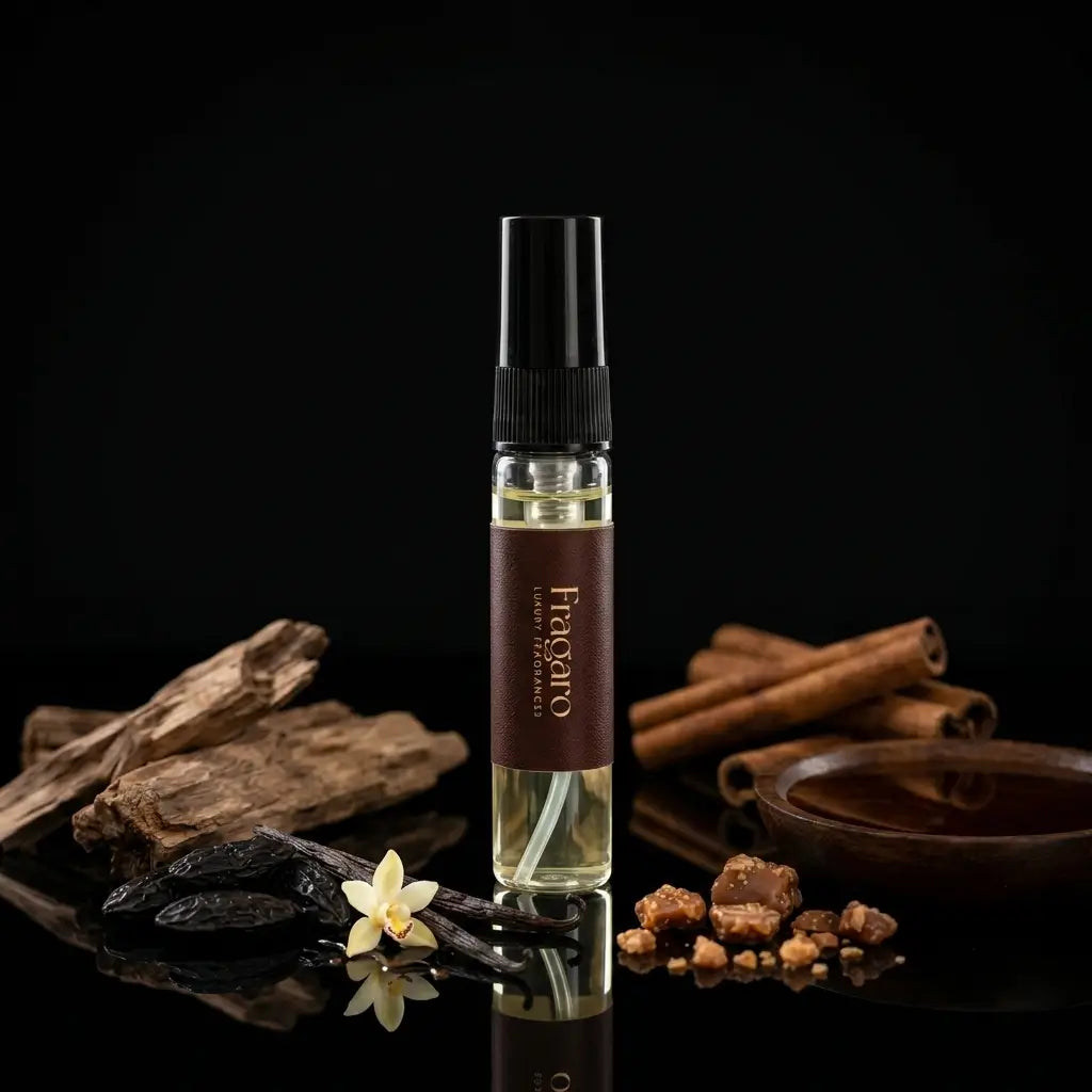Secret Potion 5ml perfume tester by Fragaro with ingredients
