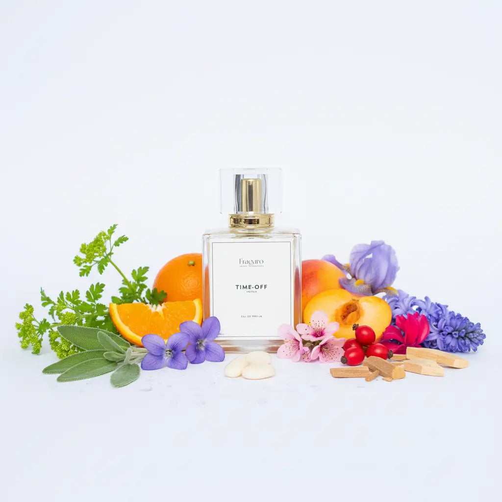 Time-Off 50ml women's perfume bottle by Fragaro
