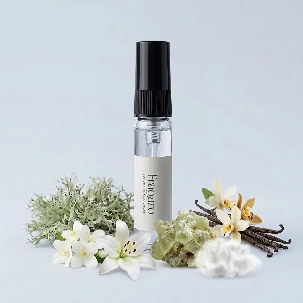 White Musk 5ml perfume tester by Fragaro
