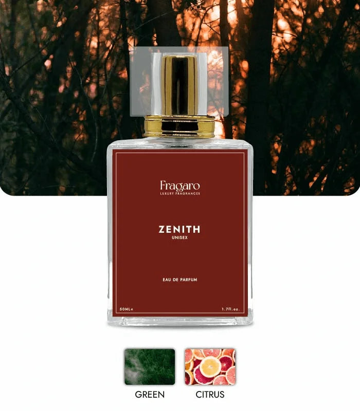 Zenith 50ml Perfume with Accords