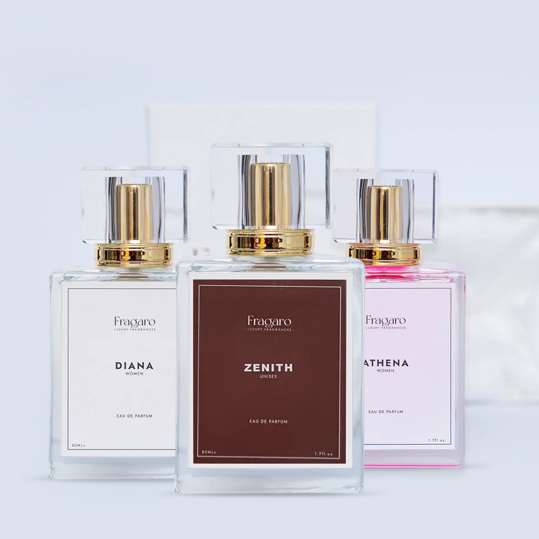 Choose Any 3 Perfumes – 3 x 50ml Bundle by Fragaro
