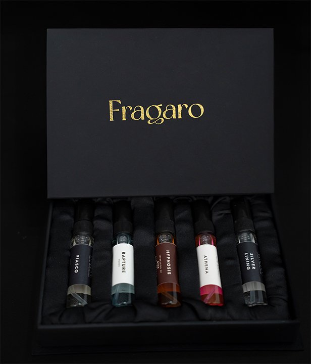 Pick Any 5 Perfume Testers (5ml) by Fragaro luxury giftbox 